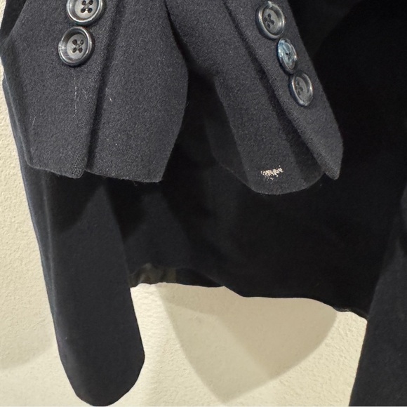 Jack Victor Montreal Wool Cashmere Blend Dark Navy Blue Double Button Blazer 44 - Picture 6 of 16